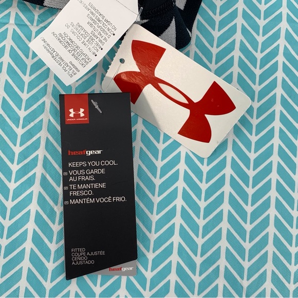 Under Armour NWT Boys' Black HeatGear Armour 3/4 Leggings, Large - Picture 14 of 16